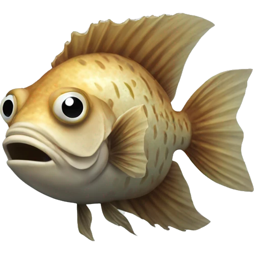 Burr fish emoji