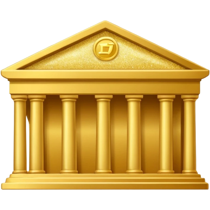 glitter white bank emoji