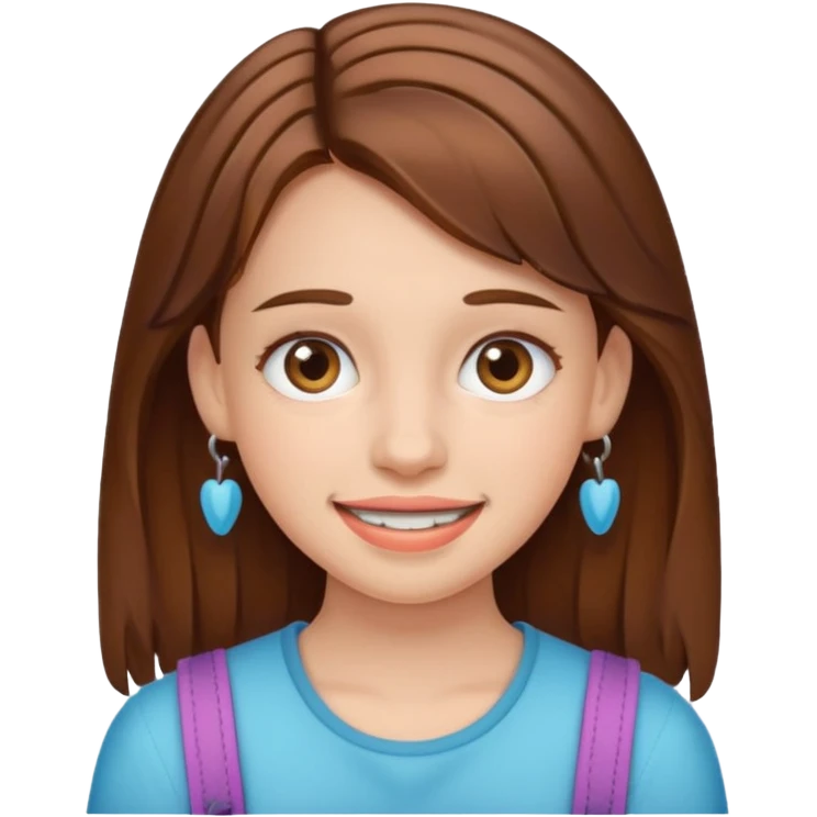 girl with braces  emoji