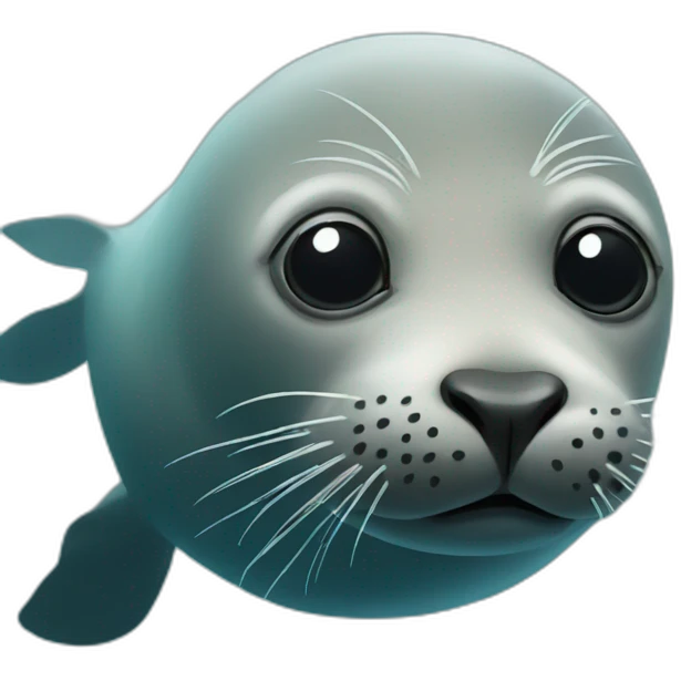 seal under water emoji