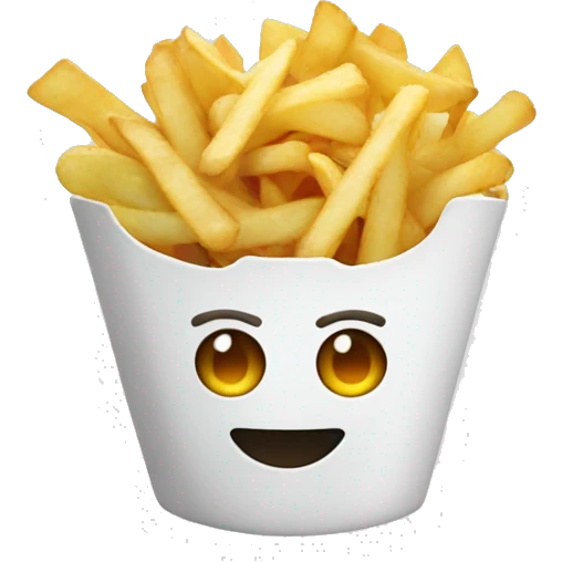 Chip salad emoji