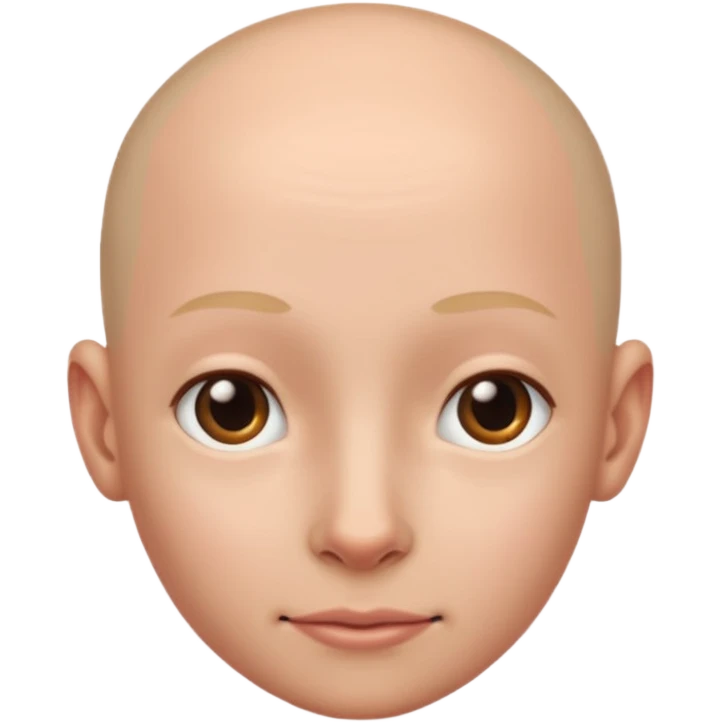Hairless cunt emoji