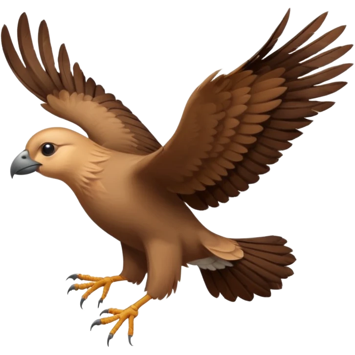 Oiseau qui fais caca en plein vol emoji