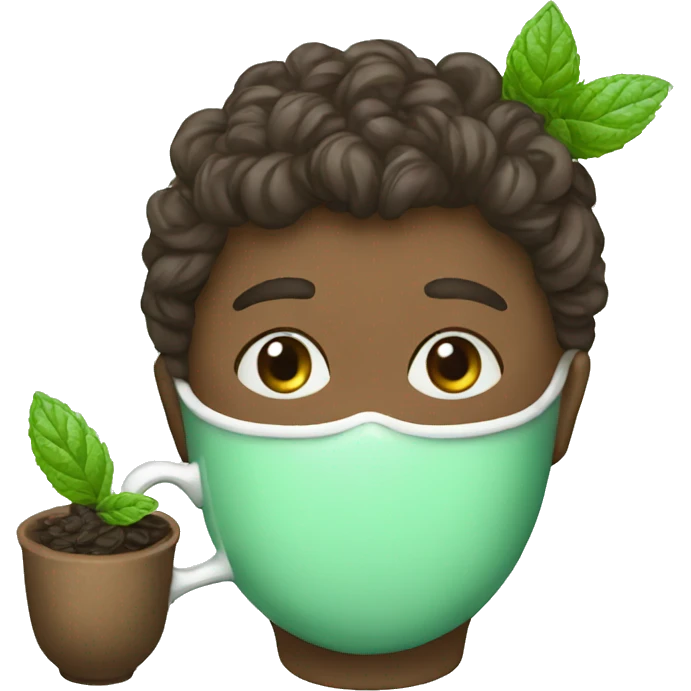 tea mint  emoji