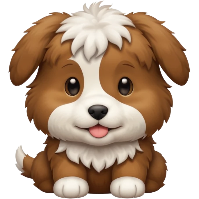 a puppy emoji