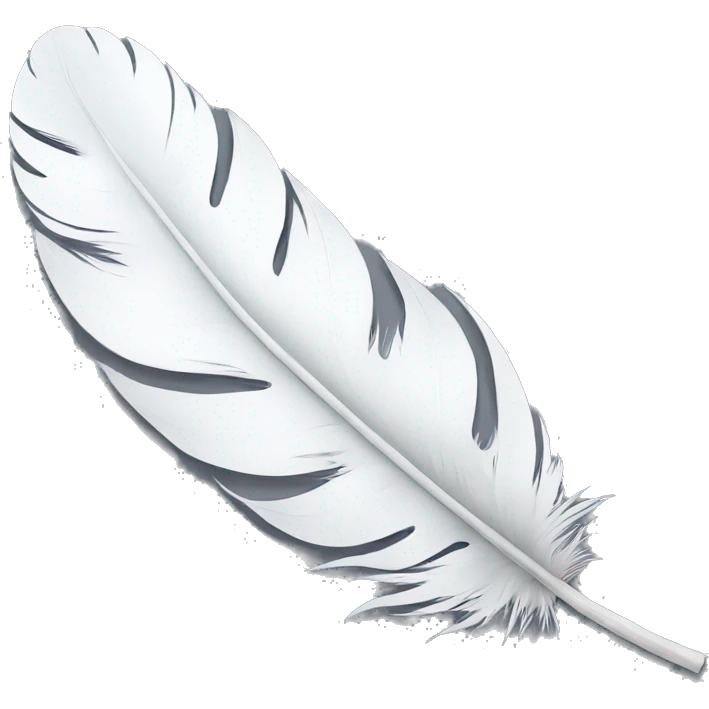 White feather emoji