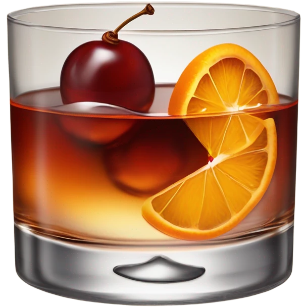 Old fashioned cocktail  emoji