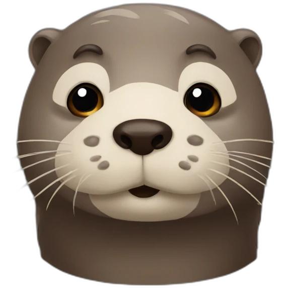 otter sad emoji