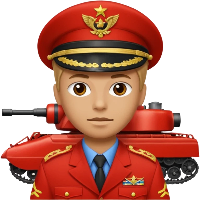 Tomate als Panzerkomandant emoji