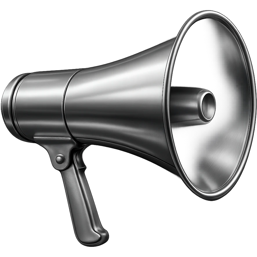 megaphone emoji