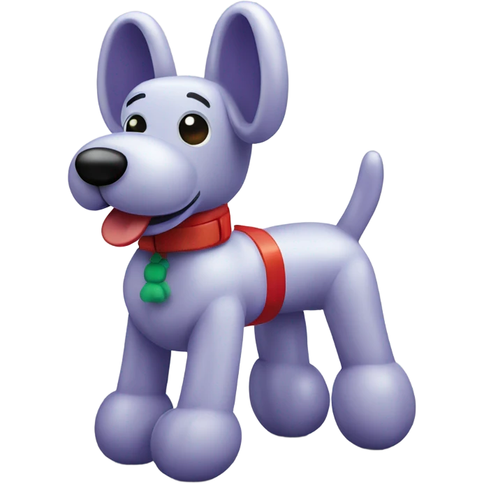 Balloon dog emoji