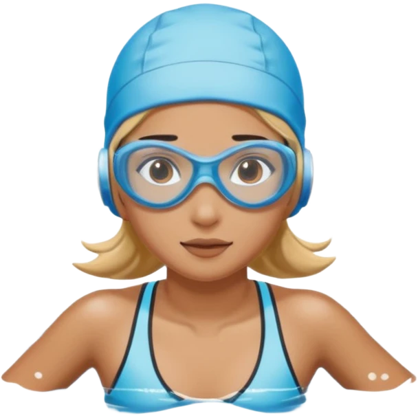 girl swimming athlete emoji