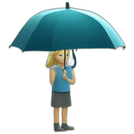 rainning emoji