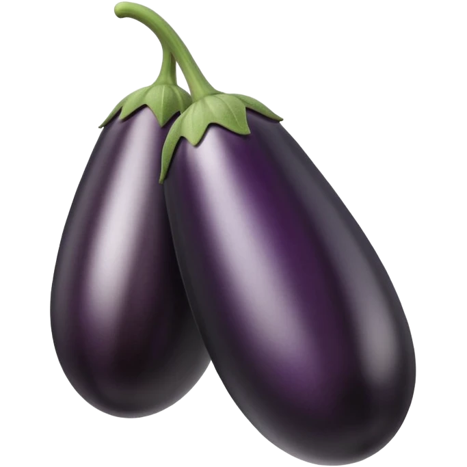 black eggplant emoji
