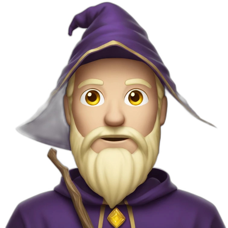 wizard man blonde emoji