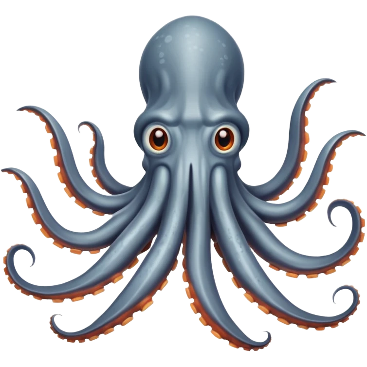 Giant Squid – Huge squid with long curling arms emoji
