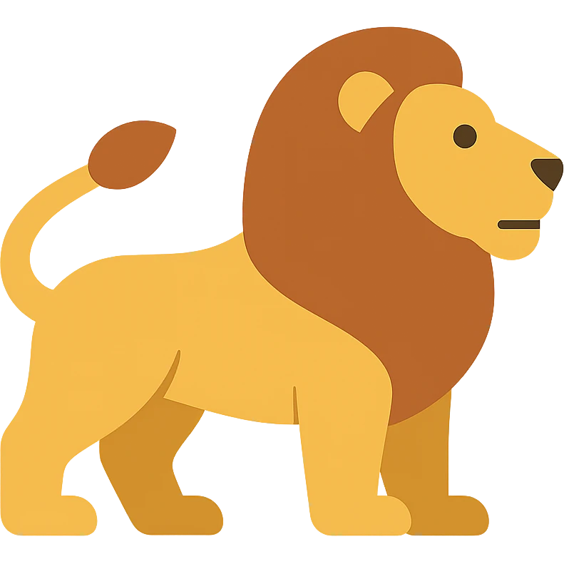 Lion emoji