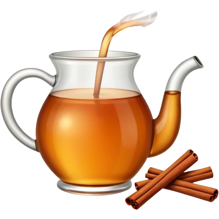 apple cider with cinnamon stick emoji