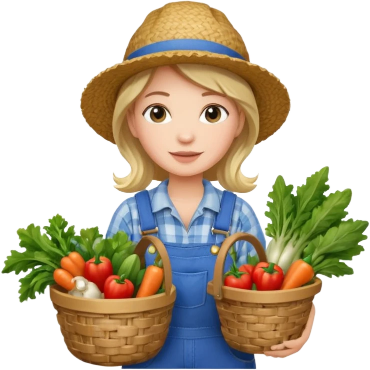 female farmer emoji
