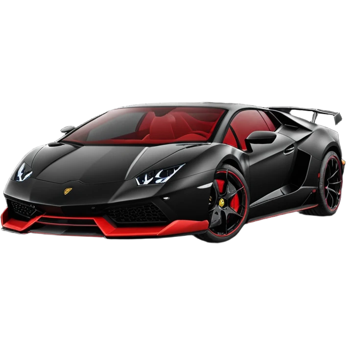 LAMBORGHINI SV OR LAMBORGHINI VENENO MAT BLACK emoji