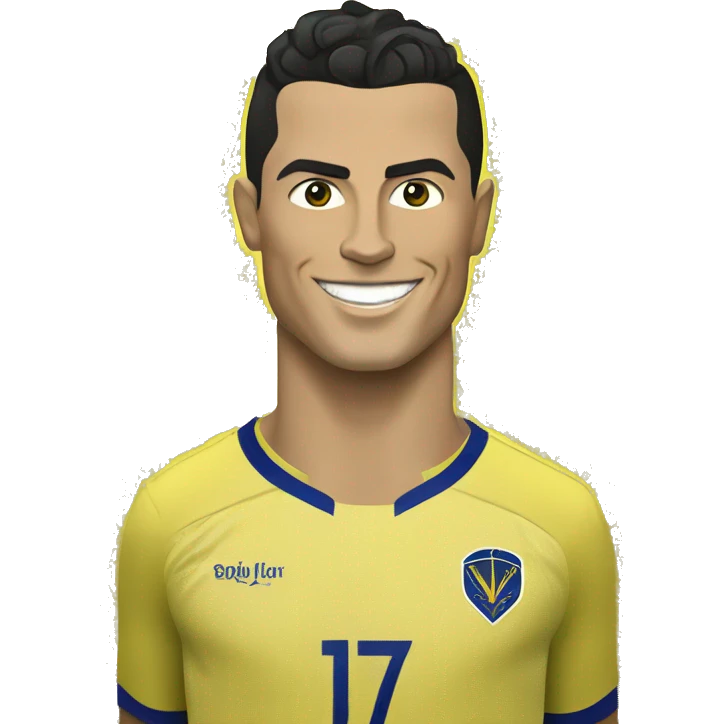 Cristiano Ronaldo at Al Nassr emoji