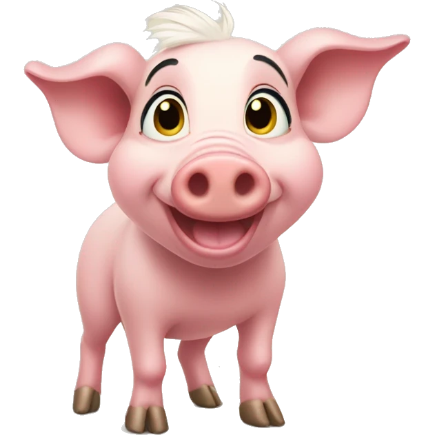 Pua pig disney emoji