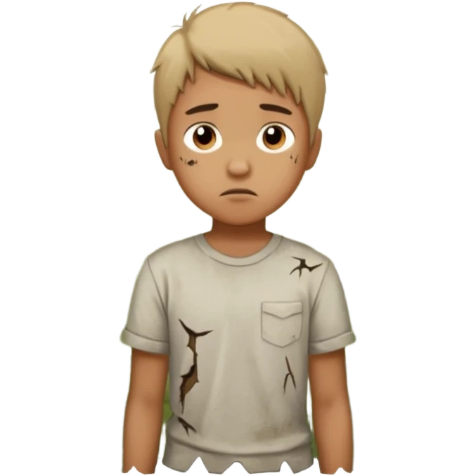 Manga bir bola ormonda yolgiz holatini tasvirlab ber emoji