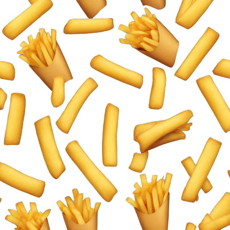 french fries emoji
