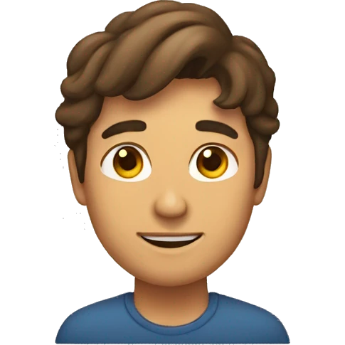 Hombre acaricia a mujer  emoji