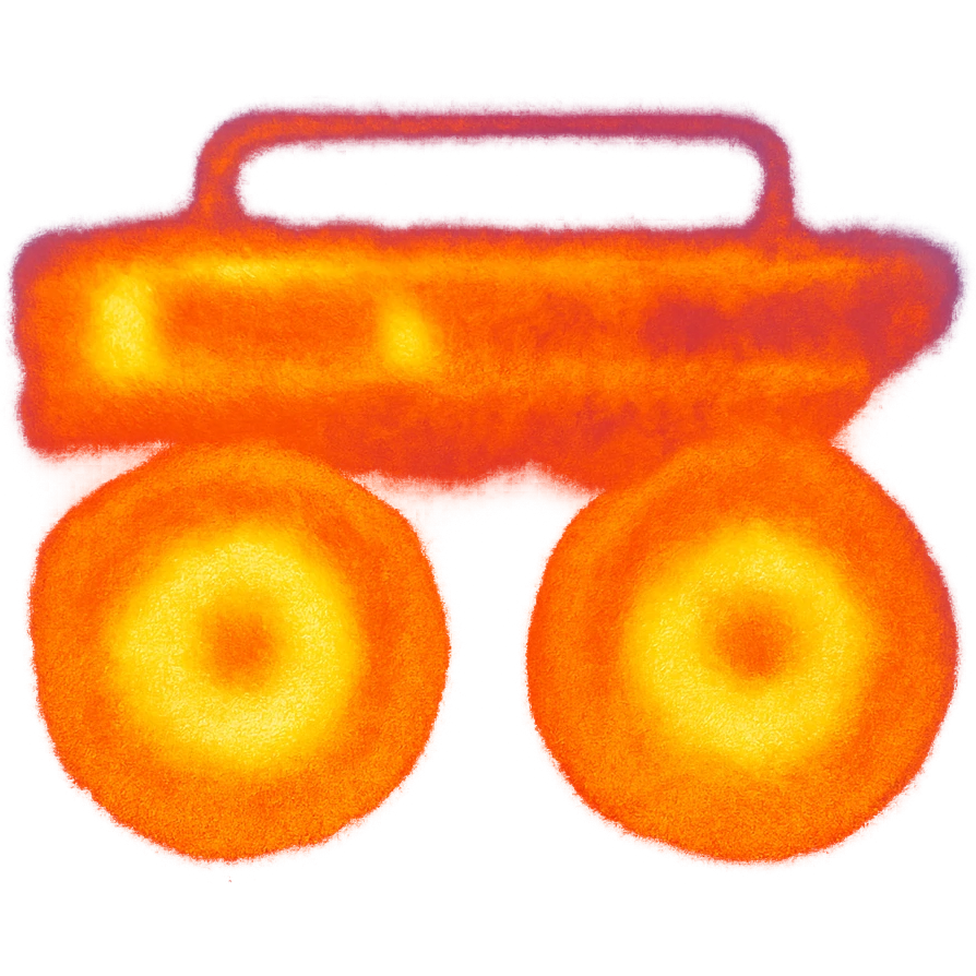 A boombox column emoji