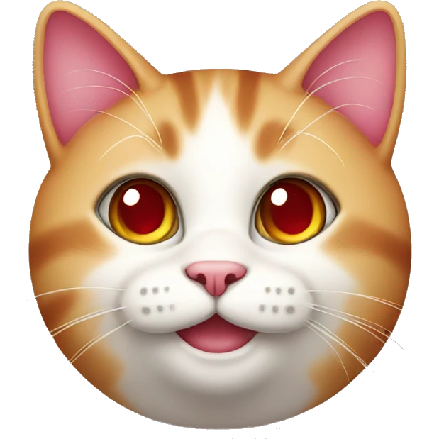 Cherry cat emoji