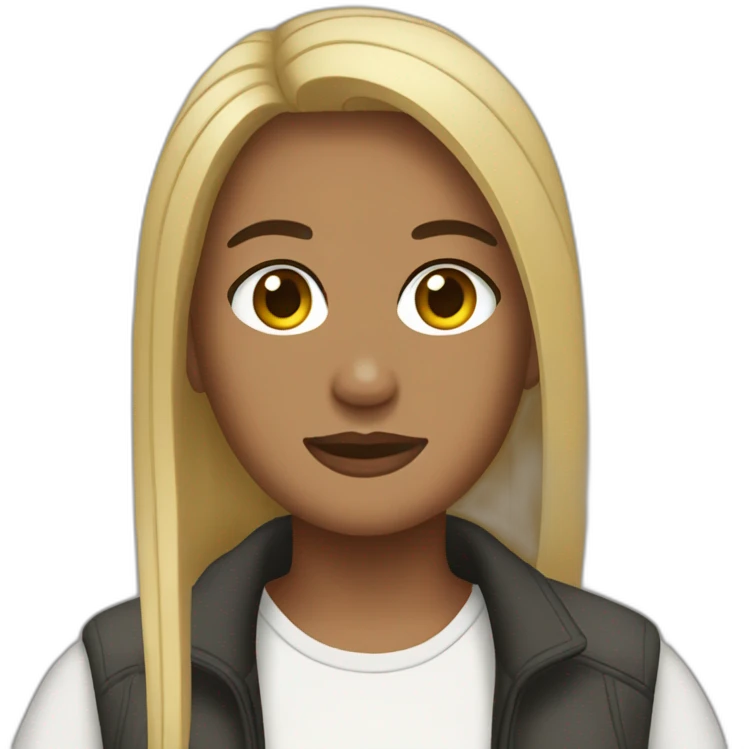 Kanye weste female emoji