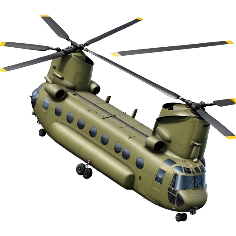 CH-47 Chinook Helicopter - boeing emoji