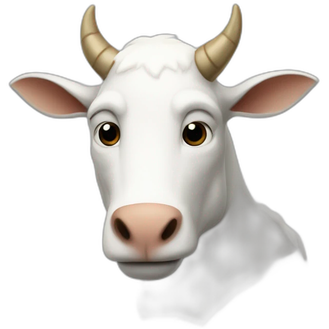 Une chèvre en Batman emoji