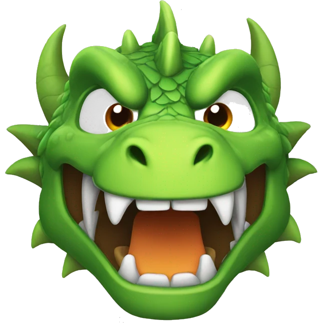 Angry dragon emoji