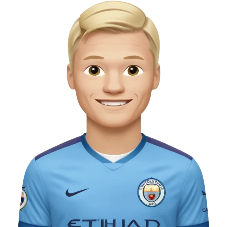 Erling Haaland Manchester City emoji