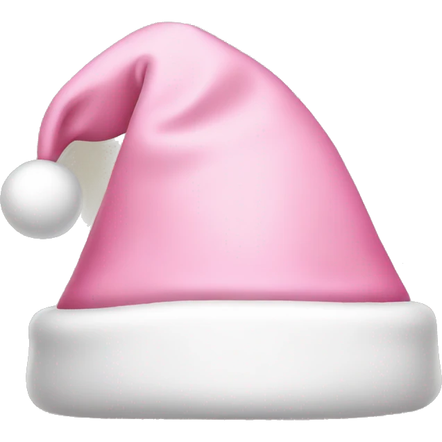 light pink santa hat emoji