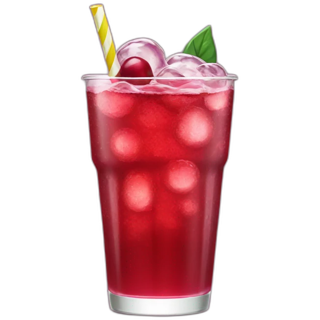 Sprite cranberry soda emoji