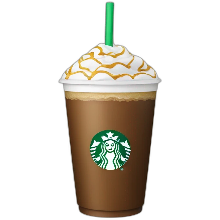 Starbucks cup cold drink emoji