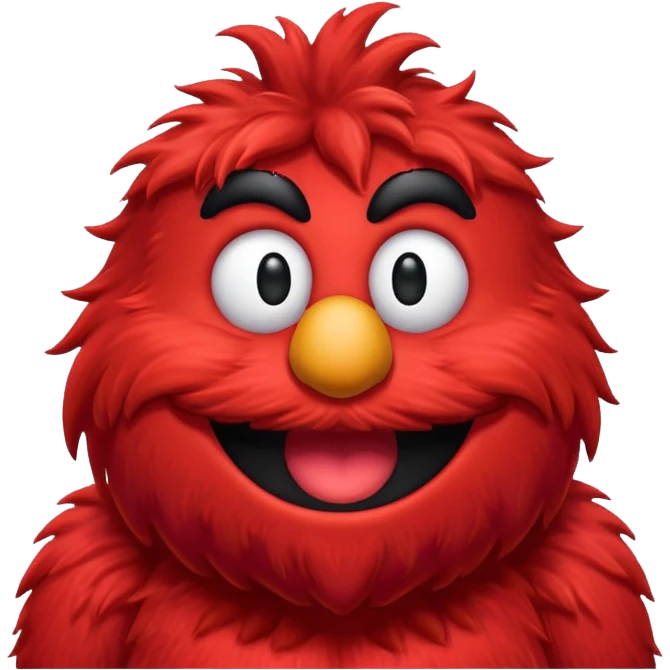 Elmo Sesame Street emoji