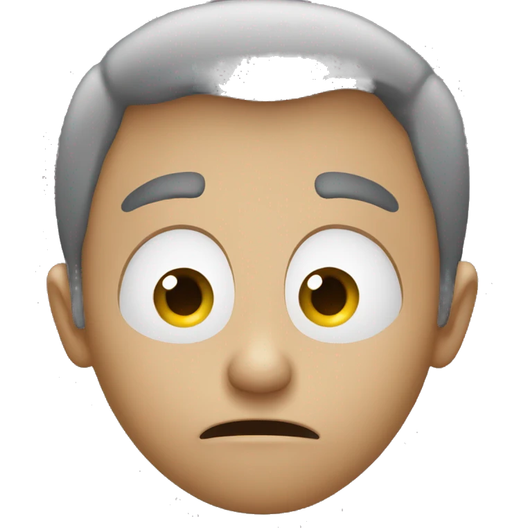 Person scared  emoji