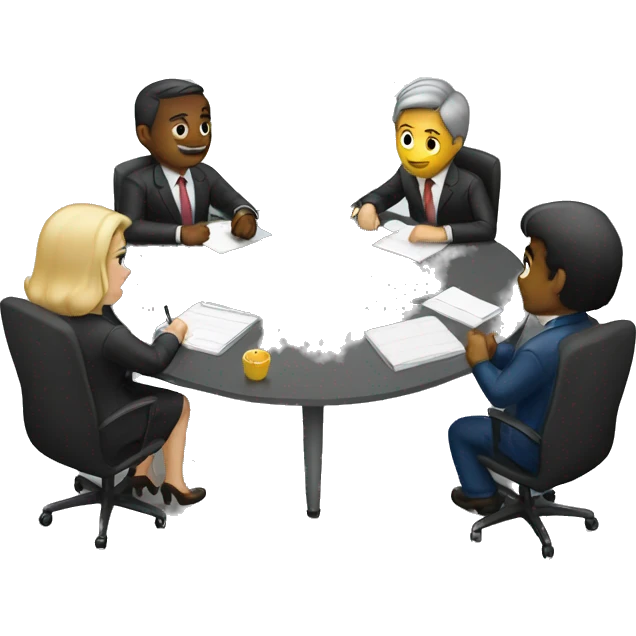 business meeting emoji