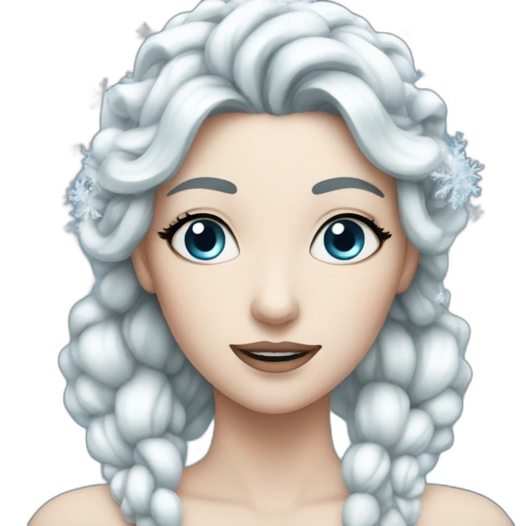 Adult Snow Queen emoji