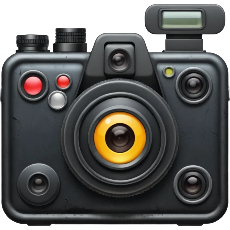 The camera has many buttons emoji