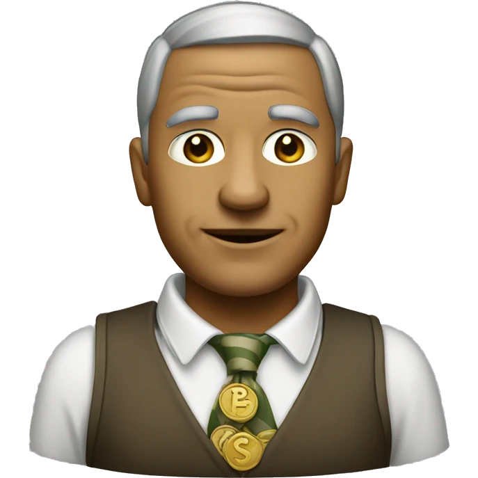 Coach dressed in rich and old money clothing style  emoji