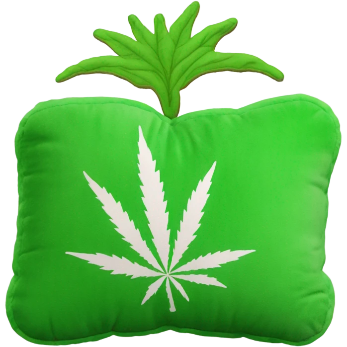 Marijuana pillow emoji