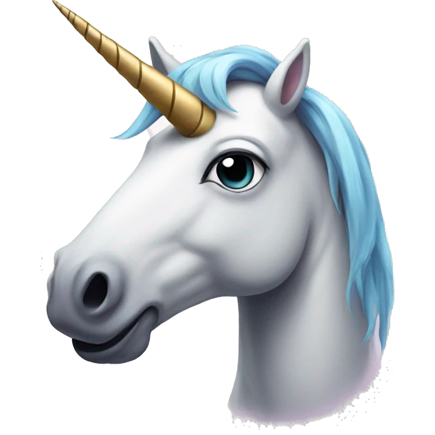 sad unicorn emoji