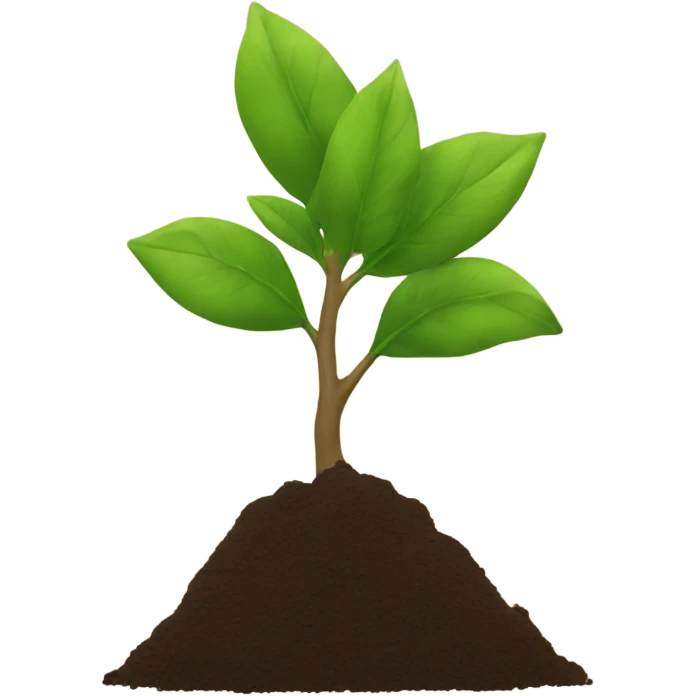 planting a tre emoji