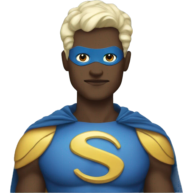 superhero blue moon emoji