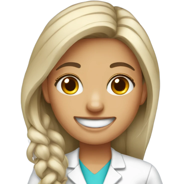 Girl orthodontist emoji
